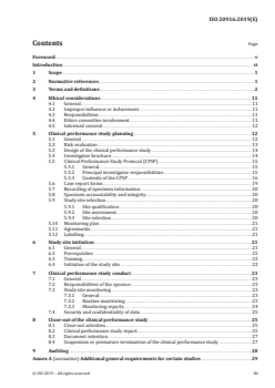 ISO 20916:2019 ISO 20916:2019 - In vitro diagnostic medical devices — Clinical performance studies using specimens from human subjects — Good study practice
Released:6/4/2019 - Page 3 preview