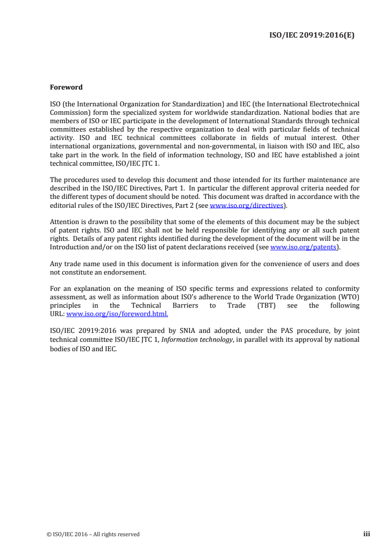 ISO/IEC 20919:2016 - Information technology — Linear Tape File System (LTFS) Format Specification
Released:3/29/2016