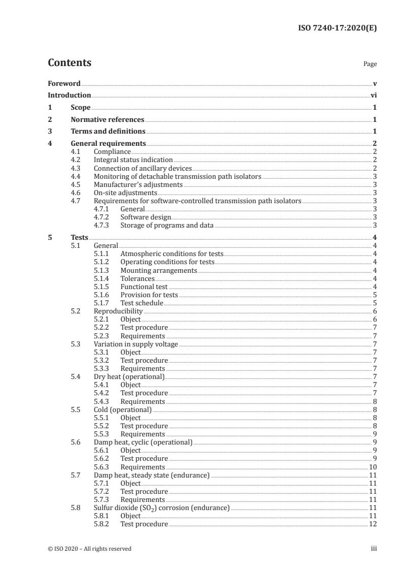 ISO 7240-17:2020 - Fire detection and fire alarm systems — Part 17: Transmission path isolators
Released:2/7/2020