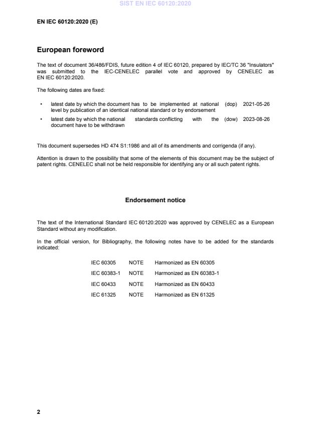 SIST EN IEC 60120:2020 SIST EN IEC 60120:2020 - Page 4 preview