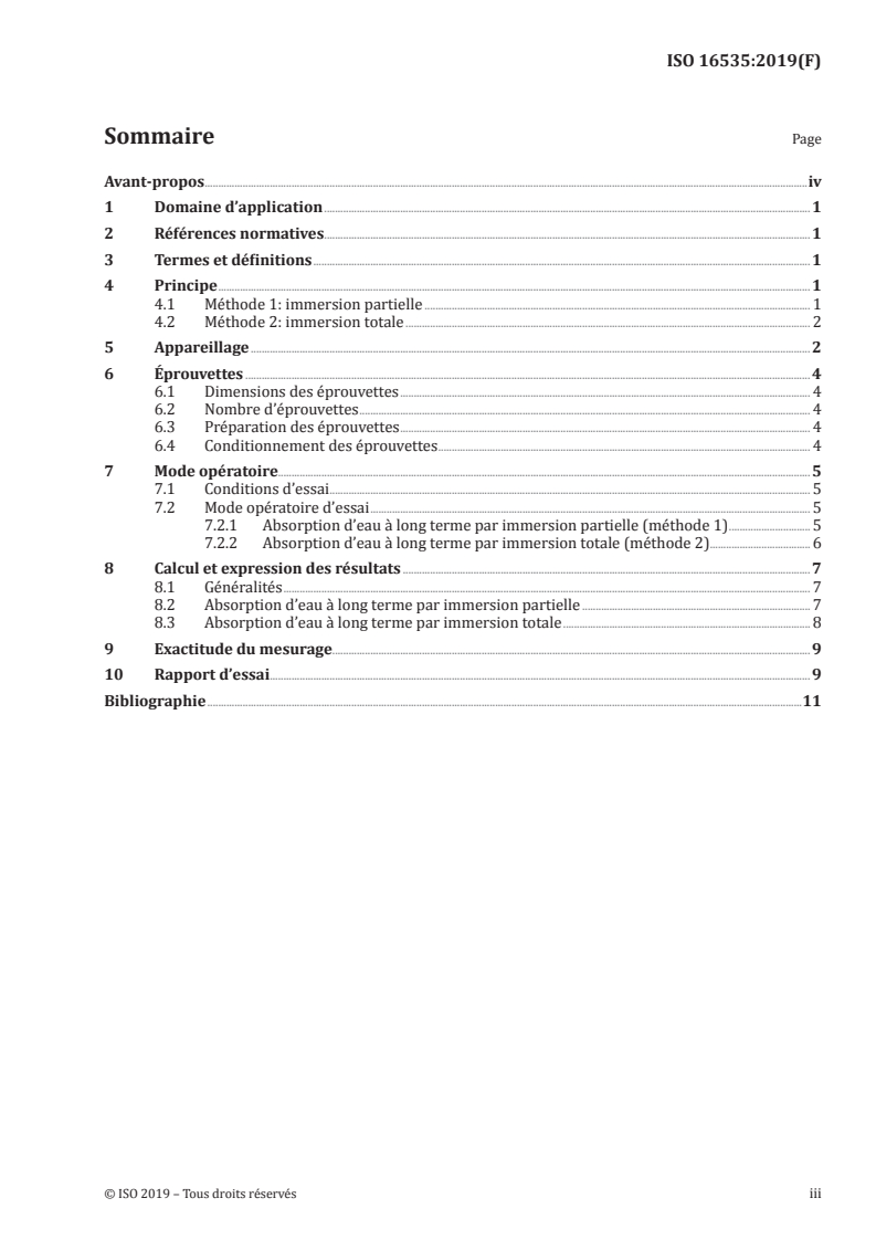 ISO 16535:2019 - Produits isolants thermiques destinés aux applications du bâtiment — Détermination de l'absorption d'eau à long terme par immersion
Released:6/21/2019