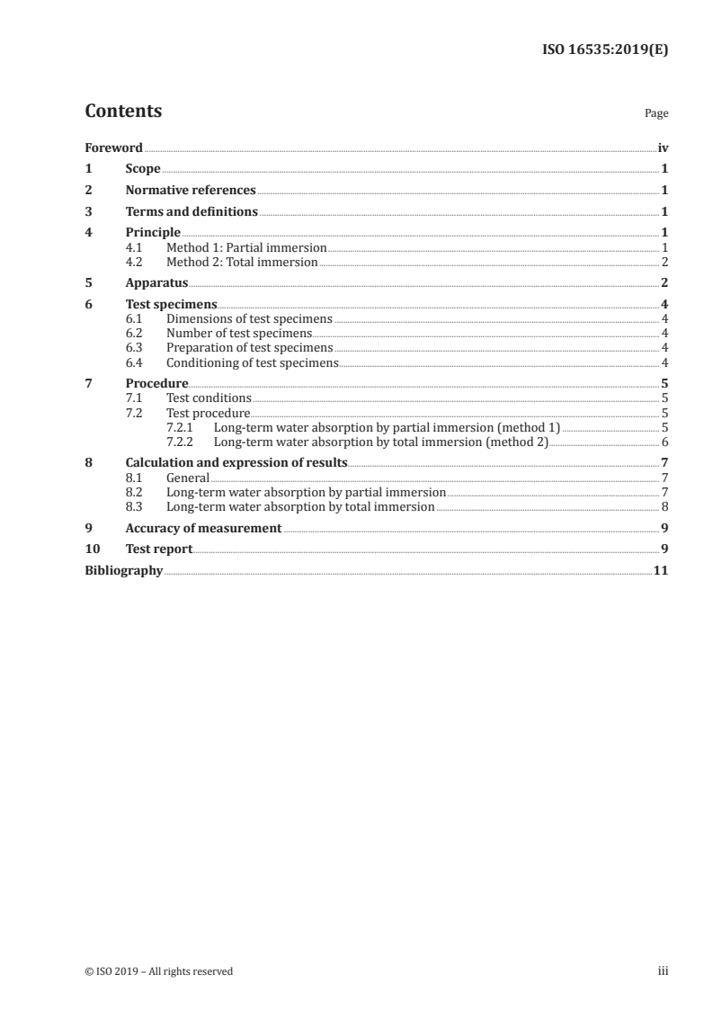 ISO 16535:2019 - Thermal insulating products for building applications — Determination of long-term water absorption by immersion
Released:6/21/2019