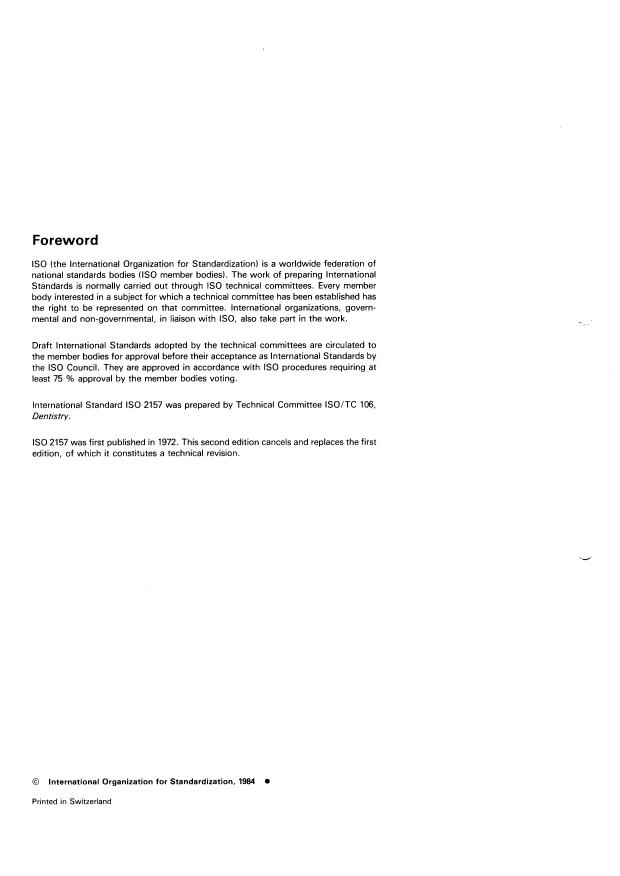 ISO 2157:1984 ISO 2157:1984 - Dental rotary instruments -- Nominal sizes and designation - Page 2 preview