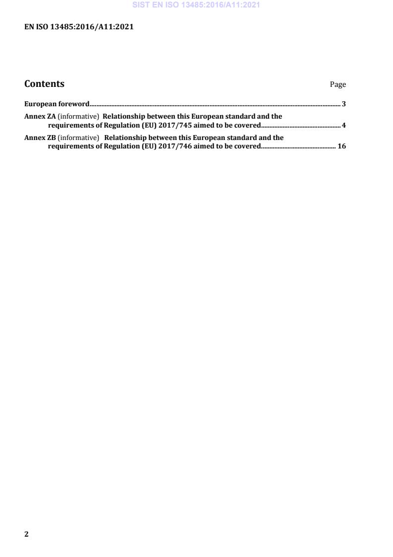 SIST EN ISO 13485:2016/A11:2021 SIST EN ISO 13485:2016/A11:2021 - Page 4 preview