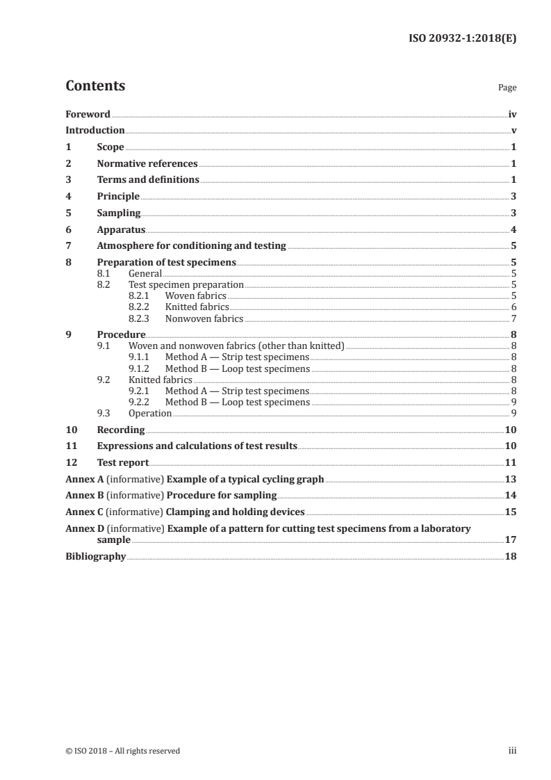 ISO 20932-1:2018 ISO 20932-1:2018 - Textiles — Determination of the elasticity of fabrics — Part 1: Strip tests
Released:11/21/2018