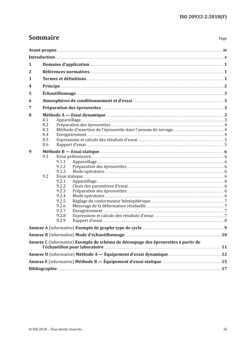 ISO 20932-2:2018 ISO 20932-2:2018 - Textiles — Détermination de l'élasticité des étoffes — Partie 2: Essais multiaxiaux
Released:6/9/2020