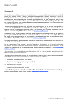 ISO 11277:2020 - Soil quality — Determination of particle size distribution in mineral soil material — Method by sieving and sedimentation
Released:4/27/2020 - Page 4 preview