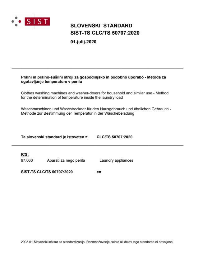 SIST-TS CLC/TS 50707:2020 - BARVE na PDF-str 9,10