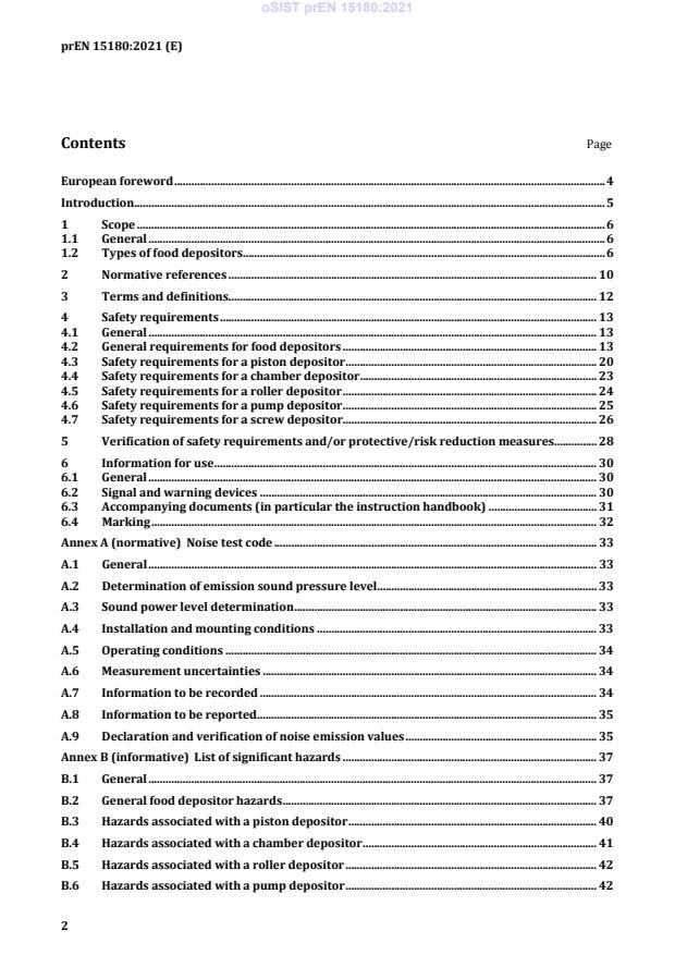 prEN 15180 prEN 15180:2021 - BARVE - Page 4 preview