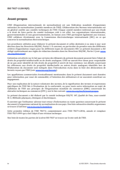 ISO 7027-2:2019 - Qualité de l'eau — Détermination de la turbidité — Partie 2: Méthodes semi-quantitatives pour l'évaluation  de la transparence des eaux
Released:18. 01. 2019 - Page 4 preview