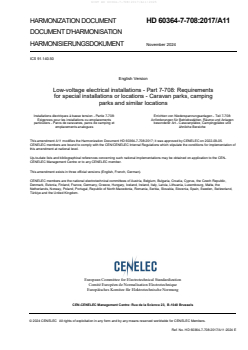 HD 60364-7-708:2017/A11:2025 - Page 3 preview