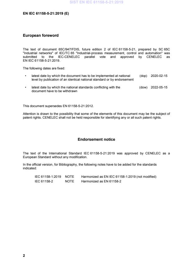 SIST EN IEC 61158-5-21:2019 SIST EN IEC 61158-5-21:2019 - Page 4 preview