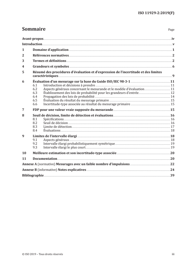 ISO 11929-2:2019 - Détermination des limites caractéristiques (seuil de décision, limite de détection et extrémités de l'intervalle élargi) pour mesurages de rayonnements ionisants — Principes fondamentaux et applications — Partie 2: Applications avancées
Released:6/12/2020