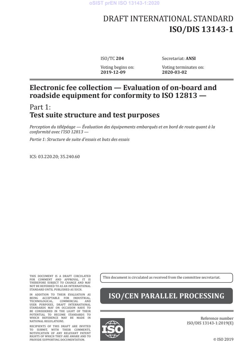 prEN ISO 13143-1:2020 - BARVE