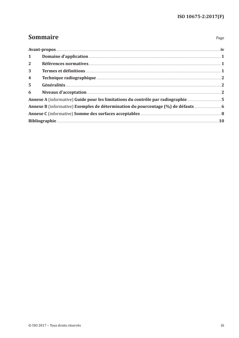 ISO 10675-2:2017 ISO 10675-2:2017 - Essais non destructifs des assemblages soudés — Niveaux d'acceptation pour l'évaluation par radiographie — Partie 2: Aluminium et ses alliages
Released:10/2/2017