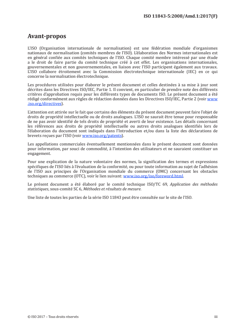 ISO 11843-5:2008/Amd 1:2017 - Capacité de détection — Partie 5: Méthodologie des étalonnages linéaire et non linéaire — Amendement 1
Released:5/12/2017