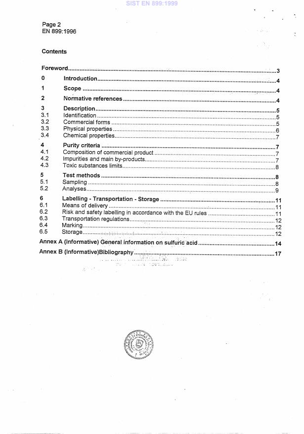 EN 899:1996 EN 899:1999 - Page 4 preview