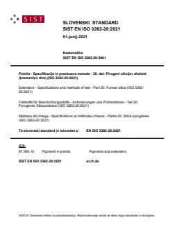 EN ISO 3262-20:2021 EN ISO 3262-20:2021 - Page 1 preview