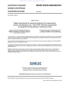 EN IEC 61010-2-030:2021/A11:2021 - Page 3 preview