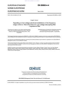 SIST EN 50065-4-4:2023 - Page 3 preview