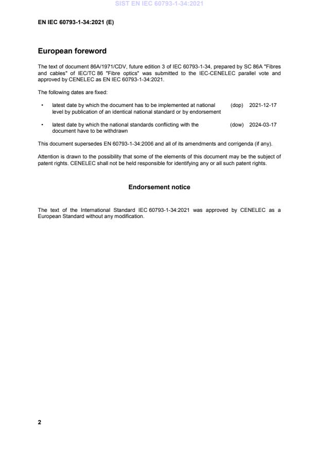 EN IEC 60793-1-34:2021 EN IEC 60793-1-34:2021 - BARVE - Page 4 preview