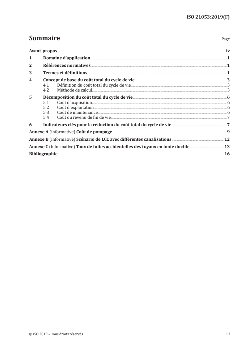 ISO 21053:2019 - Coût du cycle de vie et recyclage des tuyaux en fonte ductile pour l'eau
Released:7/23/2019