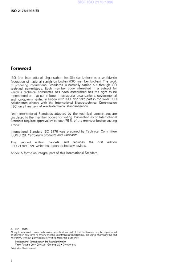 ISO 2176:1995 ISO 2176:1996 - Page 4 preview