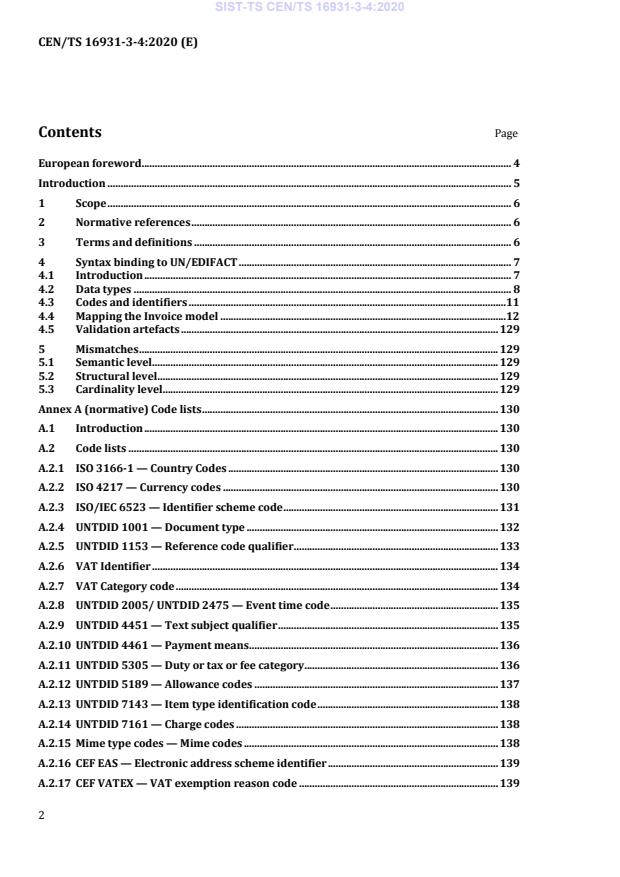 CEN/TS 16931-3-4:2020 TS CEN/TS 16931-3-4:2020 - Page 4 preview