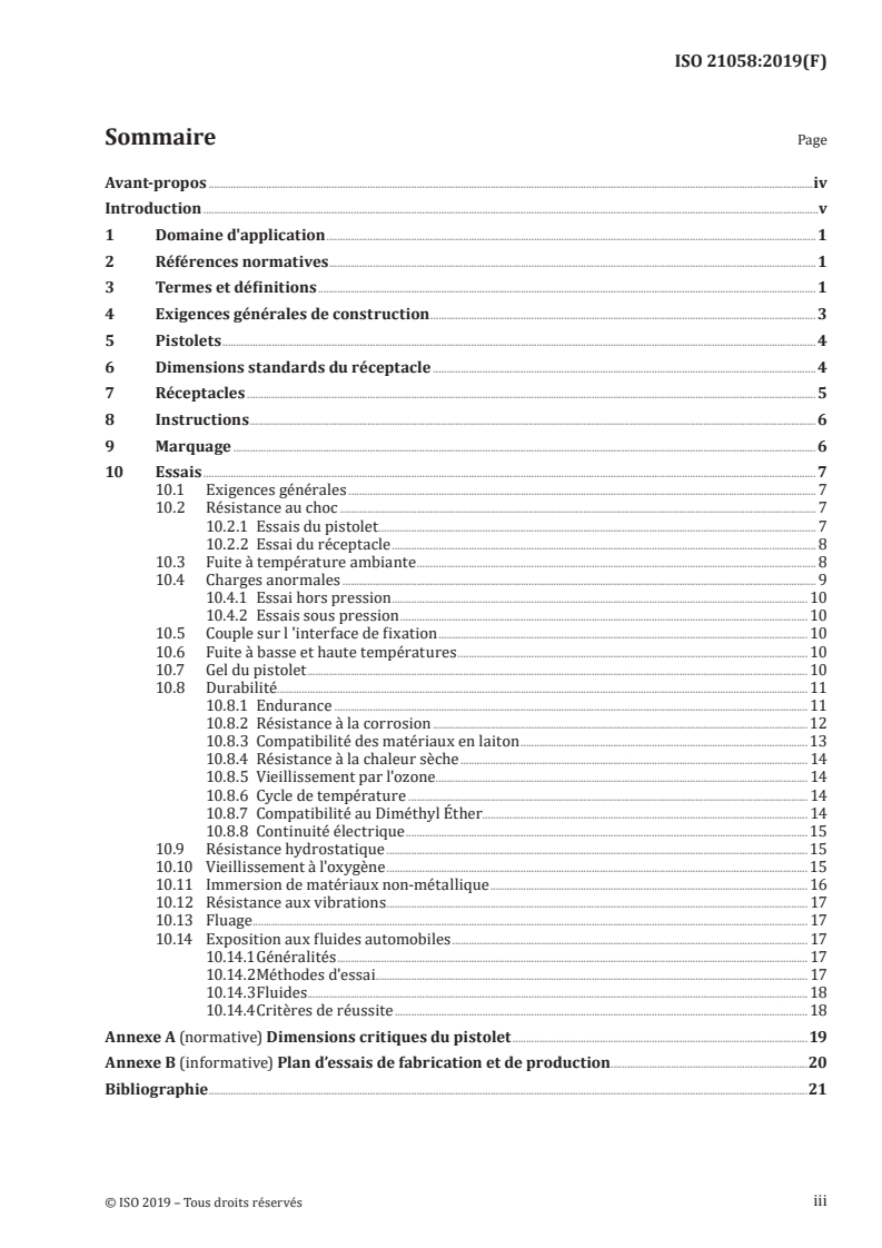 ISO 21058:2019 - Véhicules routiers — Connecteur de remplissage en Dimethyl Ether (DME)
Released:10/8/2021