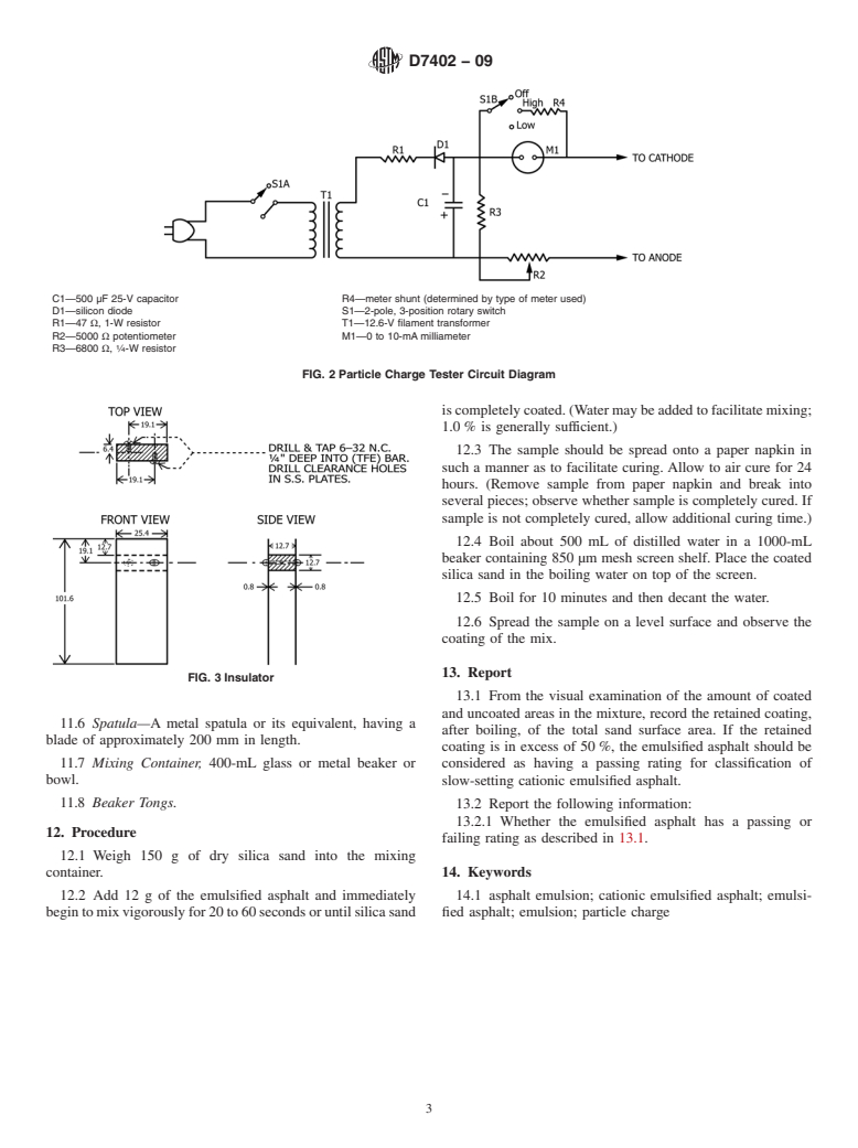 ASTM D7402-09 - Standard Practice for Identifying Cationic Emulsified Asphalts