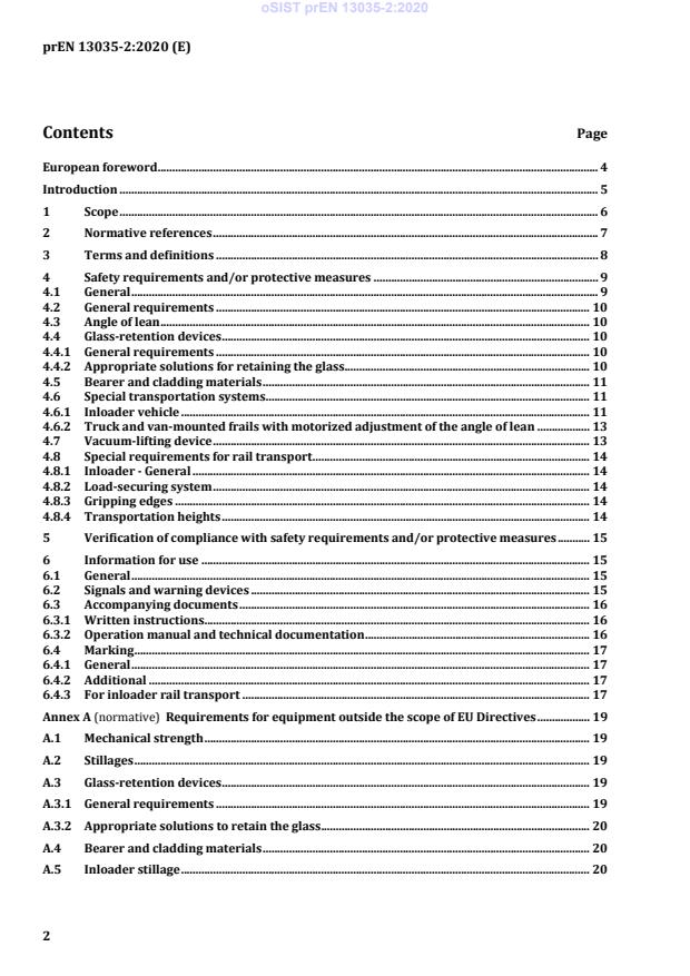 FprEN 13035-2 prEN 13035-2:2020 - BARVE - Page 4 preview