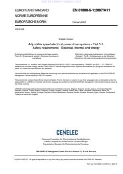 EN 61800-5-1:2008/A11:2021 - Page 3 preview