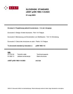 prEN 1993-1-9:2023 - Page 1 preview
