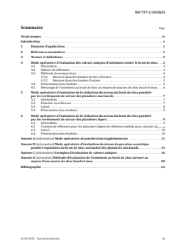 ISO 717-2:2020 - Acoustique — Évaluation de l'isolement acoustique des immeubles et des éléments de construction — Partie 2: Protection contre le bruit de choc
Released:12/2/2020 - Page 3 preview