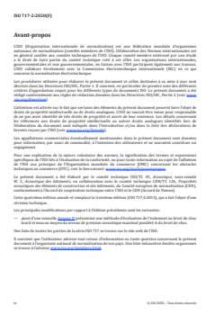 ISO 717-2:2020 - Acoustique — Évaluation de l'isolement acoustique des immeubles et des éléments de construction — Partie 2: Protection contre le bruit de choc
Released:12/2/2020 - Page 4 preview