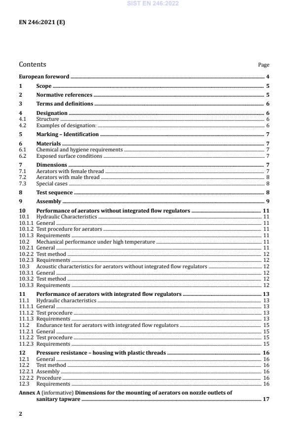 EN 246:2021 EN 246:2022 - Page 4 preview
