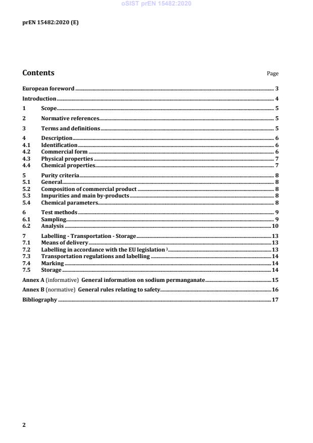 prEN 15482 prEN 15482:2020 - Page 4 preview