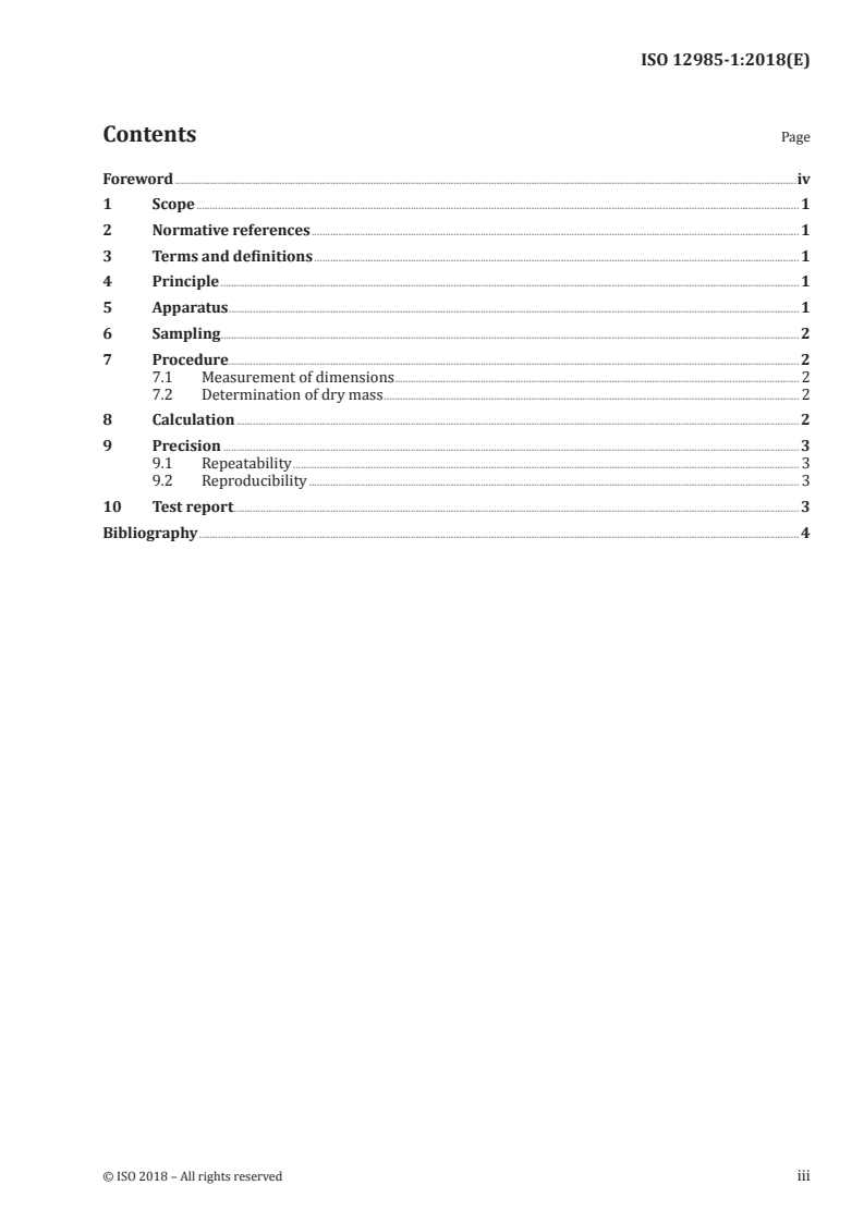ISO 12985-1:2018 - Carbonaceous materials used in the production of aluminium — Baked anodes and cathode blocks — Part 1: Determination of apparent density using a dimensions method
Released:5/23/2018