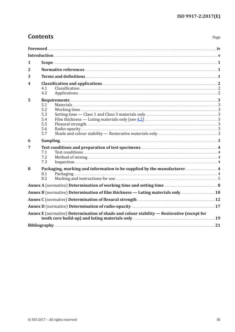 ISO 9917-2:2017 - Dentistry — Water-based cements — Part 2: Resin-modified cements
Released:8/23/2017