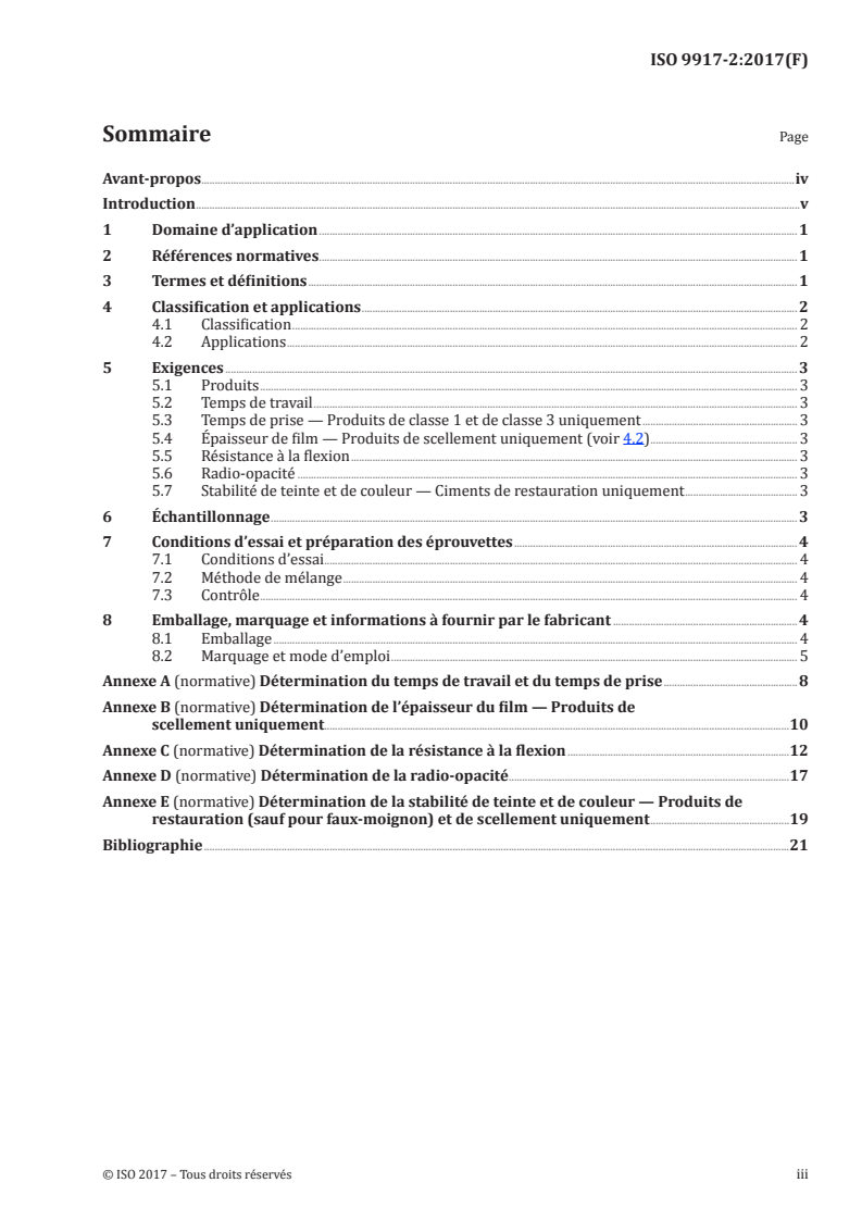 ISO 9917-2:2017 - Médecine bucco-dentaire — Ciments à base d'eau — Partie 2: Ciments modifiés par addition de résine
Released:8/23/2017