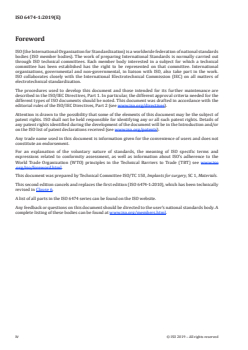 ISO 6474-1:2019 - Implants for surgery — Ceramic materials — Part 1: Ceramic materials based on high purity alumina
Released:13. 03. 2019 - Page 4 preview