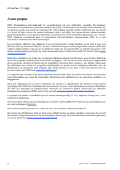 ISO 6474-1:2019 - Implants chirurgicaux — Matériaux céramiques — Partie 1: Matériaux céramiques à base d'alumine de haute pureté
Released:13. 03. 2019 - Page 4 preview