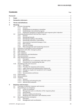 ISO 21110:2019 - Information and documentation — Emergency preparedness and response
Released:7/29/2019 - Page 3 preview