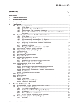 ISO 21110:2019 - Information et documentation — Préparation et réponse aux situations d'urgence
Released:12/2/2019 - Page 3 preview