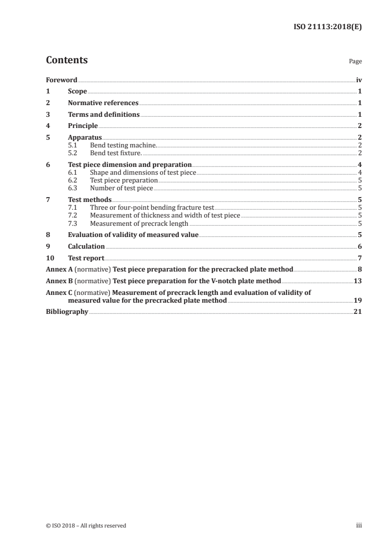 ISO 21113:2018 - Fine ceramics (advanced ceramics, advanced technical ceramics) — Test method for fracture toughness of monolithic ceramic thin plates at room temperature
Released:7/17/2018