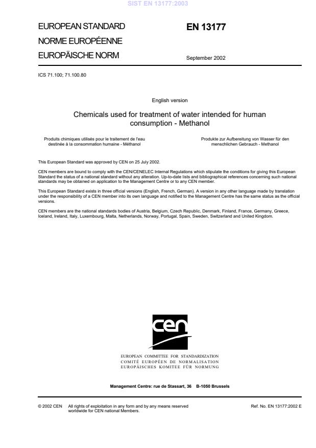 EN 13177:2002 EN 13177:2003