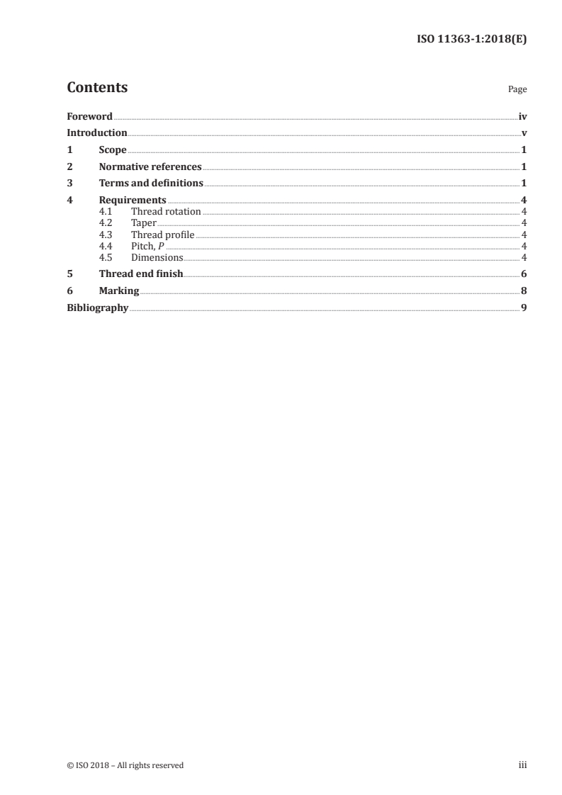 ISO 11363-1:2018 ISO 11363-1:2018 - Gas cylinders — 17E and 25E taper threads for connection of valves to gas cylinders — Part 1: Specifications
Released:1/31/2018