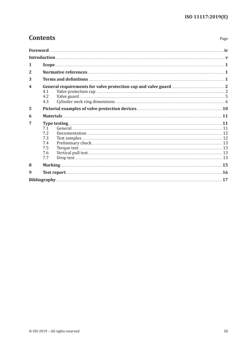 ISO 11117:2019 - Gas cylinders — Valve protection caps and guards — Design, construction and tests
Released:11/15/2019