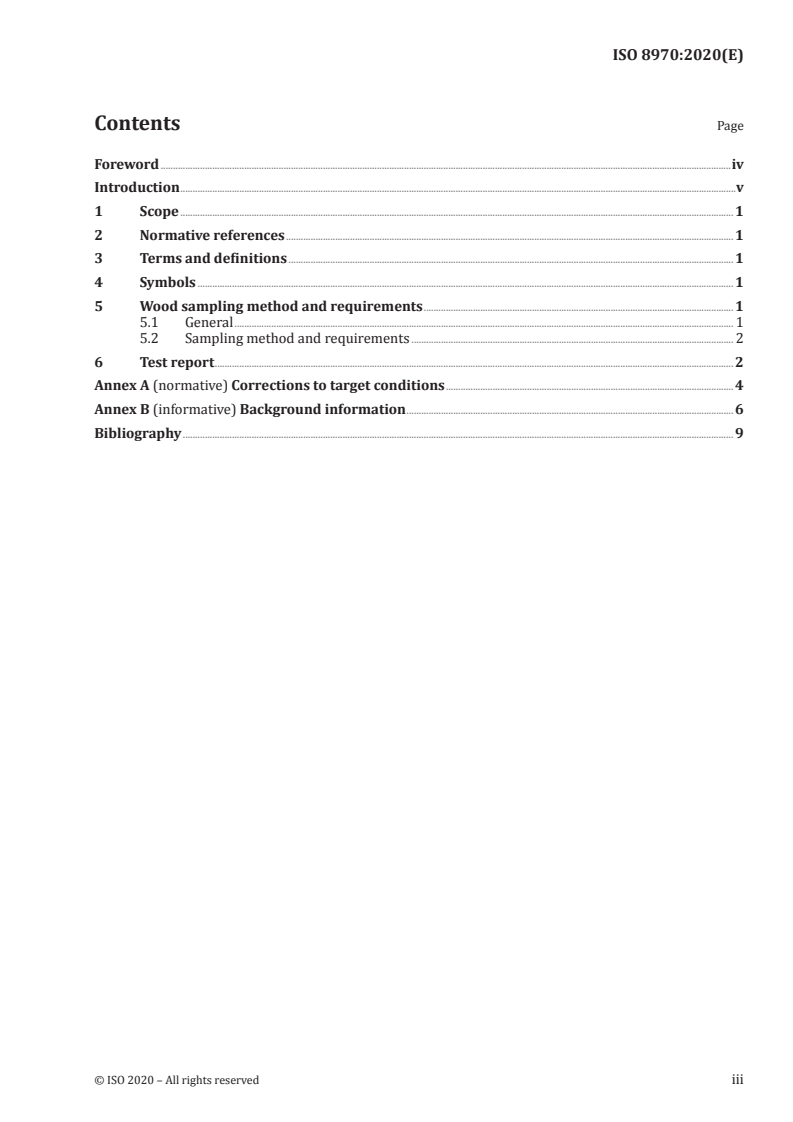 ISO 8970:2020 - Timber structures — Testing of joints made with mechanical fasteners — Requirements for timber density
Released:3/16/2020