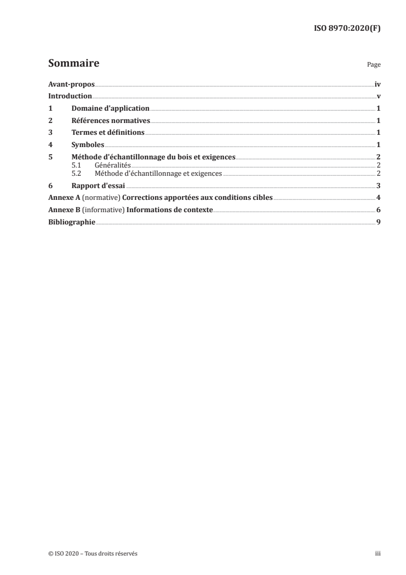 ISO 8970:2020 - Structures en bois — Essai sur assemblages réalisés par organes mécaniques — Exigences concernant la masse volumique du bois
Released:5/15/2020